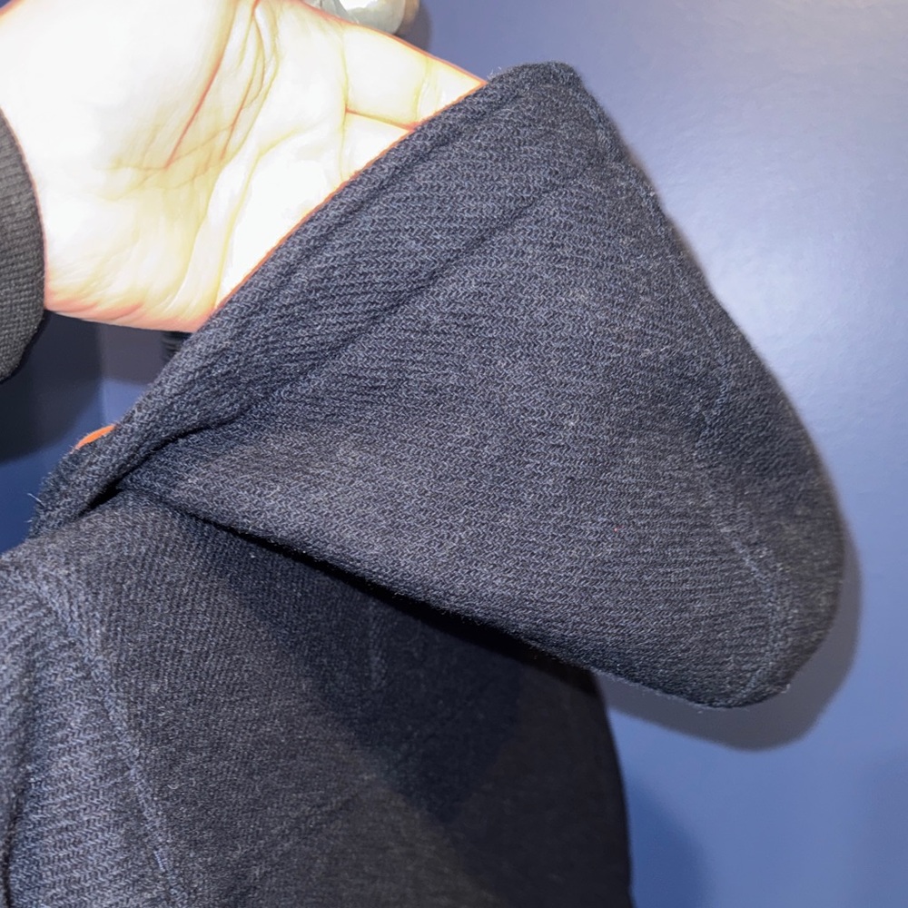 Gap Kids x Jack Spade- Boys Navy Pea Coat Size Medium - Picture 14 of 17